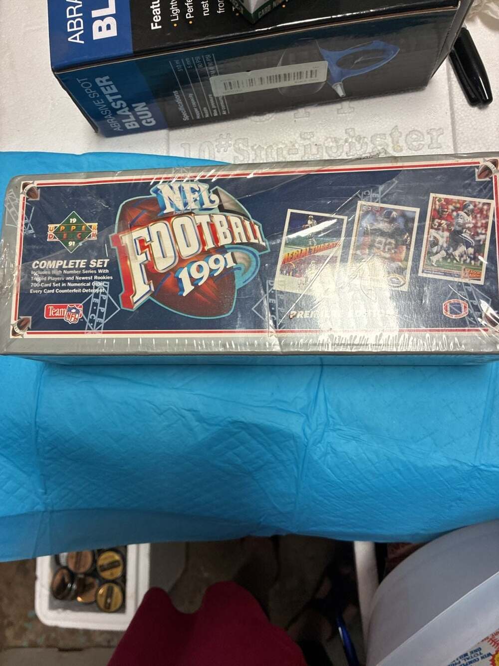 1991 Upper Deck Football Premiere Edition Factory Sealed Complete 700 Card Set